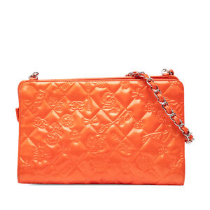 Pre-Loved Chanel Quilted Embossed Patent Lucky Symbols Pochette